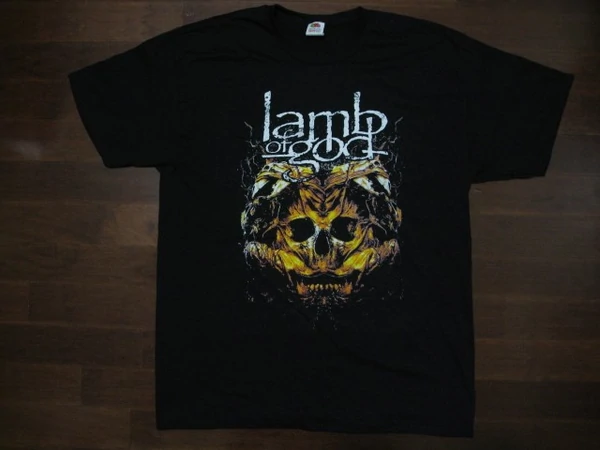 LAMB OF GOD- SKULL FACE- T-Shirt